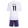 Baby Fußballbekleidung Manchester United Joshua Zirkzee #11 Auswärtstrikot 2025-26 Kurzarm (+ kurze hosen)